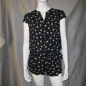 TIMES SIZE | Crown print Romper